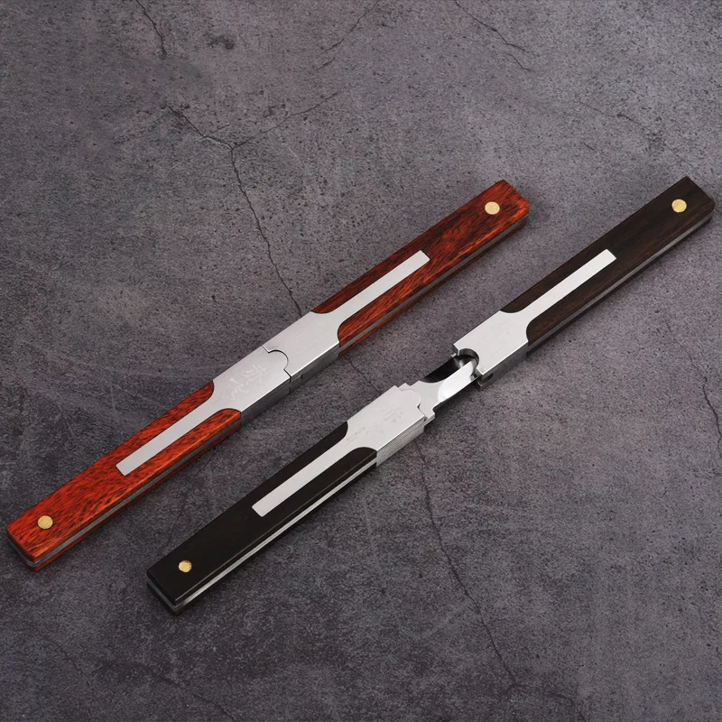 

Handmade Sandalwood Tea Knife Tools White Tea Ceremony Teaware Insert Vintage Stainless Steel Tea Knife Prying Household Product