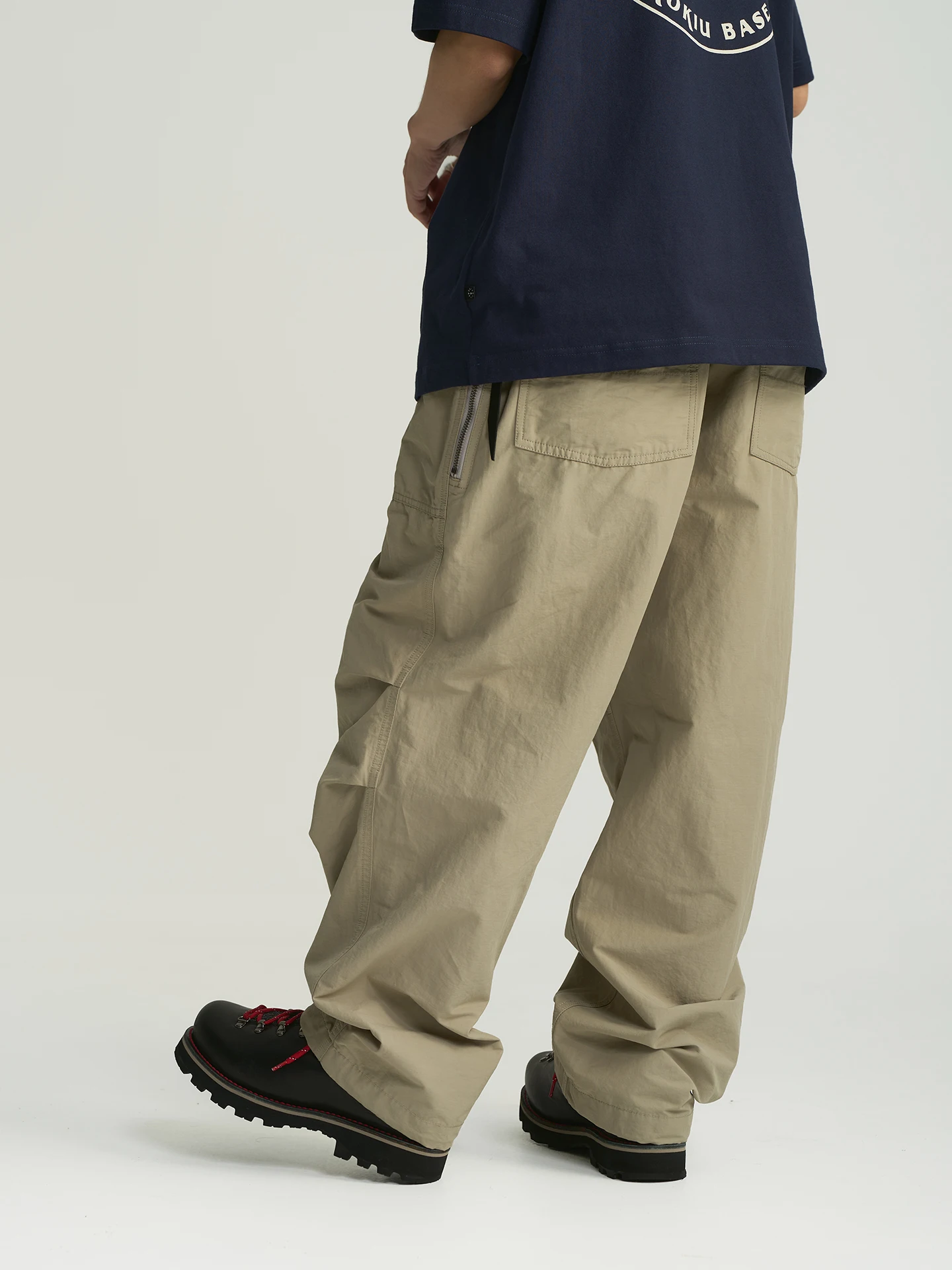 

Loose Straight Leg Casual American Sle Outdoor Commuter Pants Men's Loose Fit Long Trousers Casual Pants MidUpdate