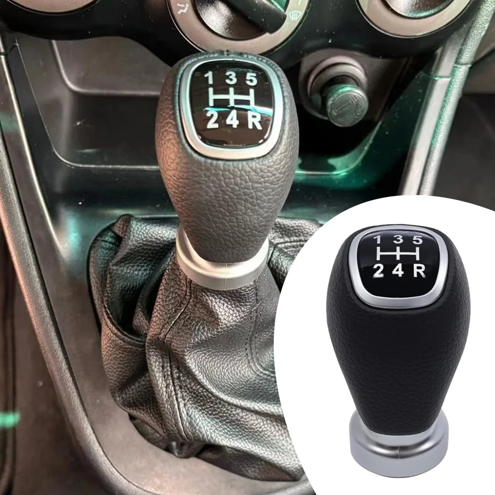 

5 Speed Gear Shift Knob Manual Car Gear Stick Head Shift Replacement for Kia Rio 5 2012-2015 Hyundai i10 i20 2014-2020 LHD