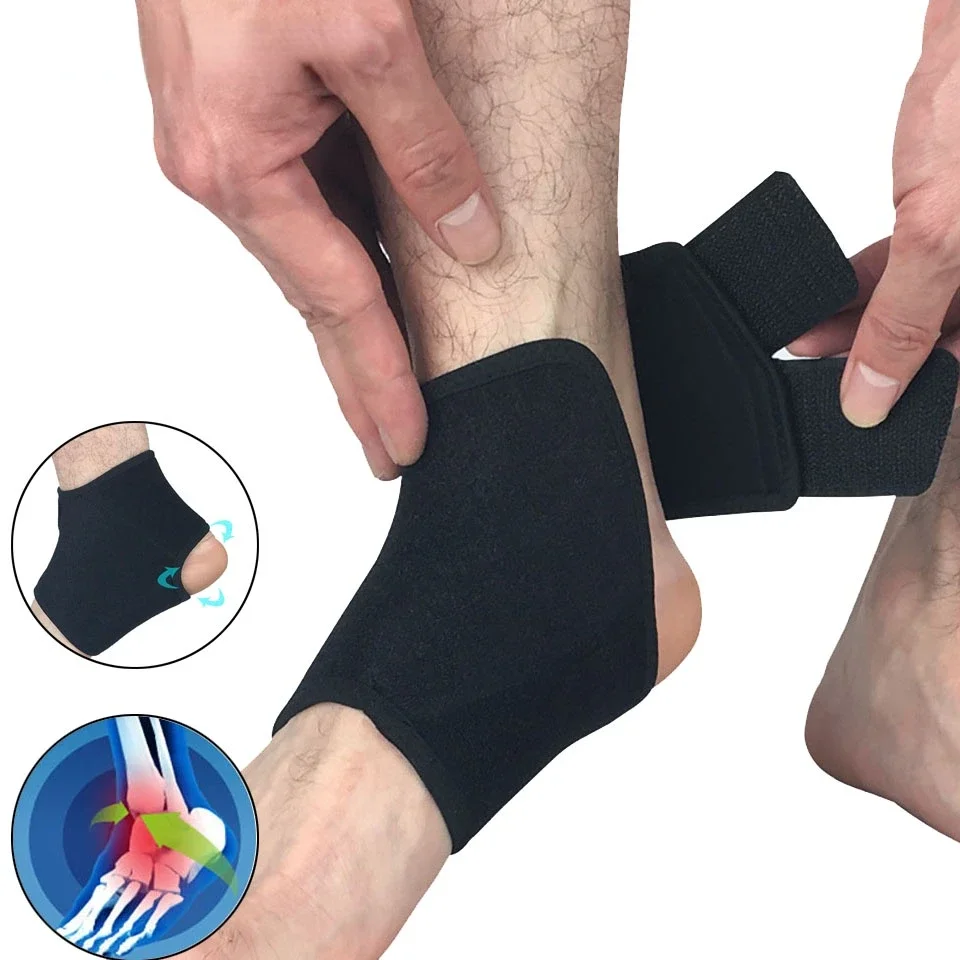 1Pcs Ankle Brace Provides Ankle Foot Support for Sports Training Injury Rehab Arthritis Ankle Wrap Compression Sleeve