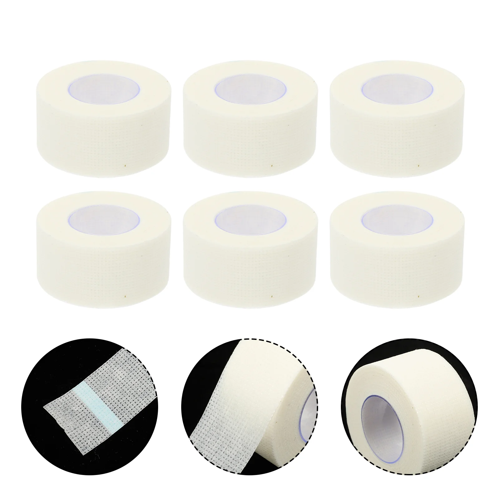 6 Rolls Breathing Correction Patch Convenient Mouth Strip Catheter Tape Sleep Breathable Multi-function Baby