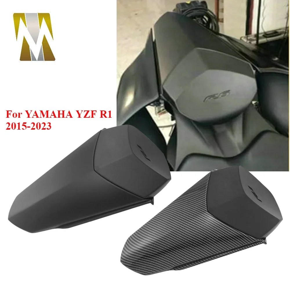 

2023 Motorcycle Rear Passenger Pillion Seat For YAMAHA YZF R1 YZF1000 2015-2023 Rear Seat Cover Fairing Hump Cowl Accessories