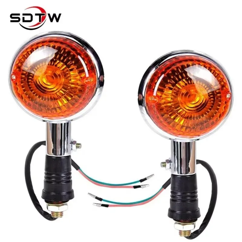 

Высококачественные индикаторы для мотоциклов, мигалки, янтарная лампа, указатель поворота, подходит для ламп XJ700/XJ700X, рулевые фонари