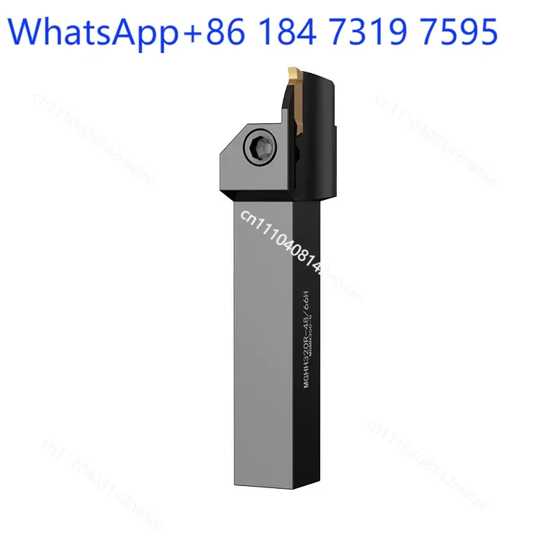 Circular end face slotting tool holder Spring steel anti-arc turning tool MGHH320 325 420 425 525 tool