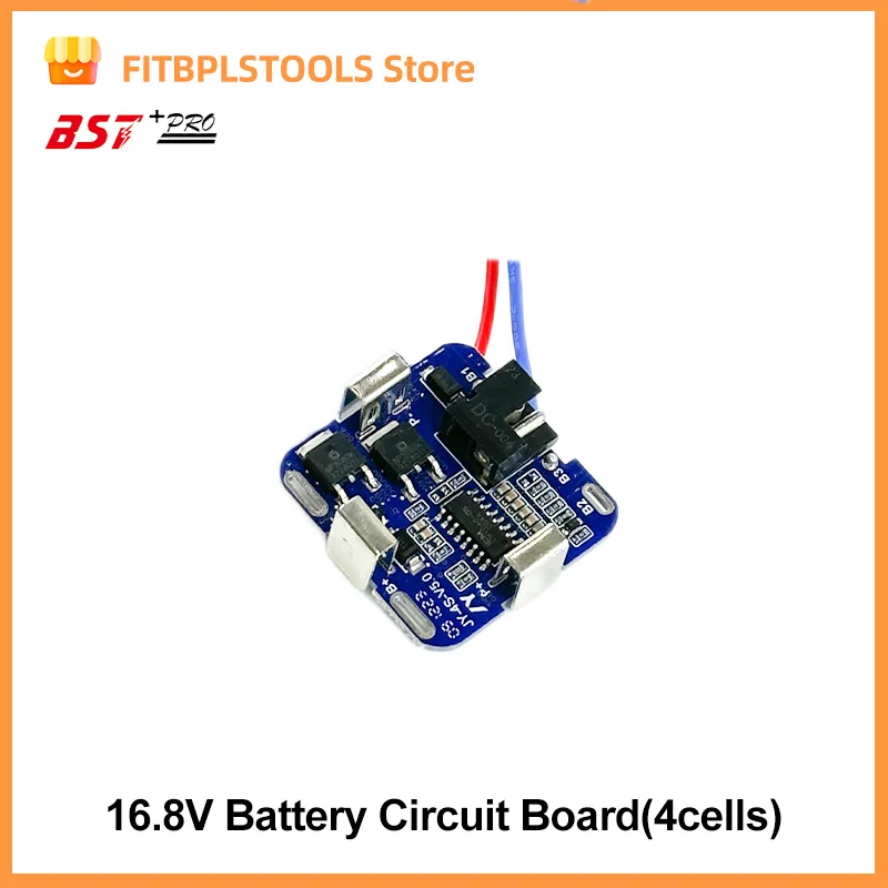 DC 4S 16V power tool manual lithium drill power supply lithium-ion battery protection board BMS circuit 18650 4 battery packs 20