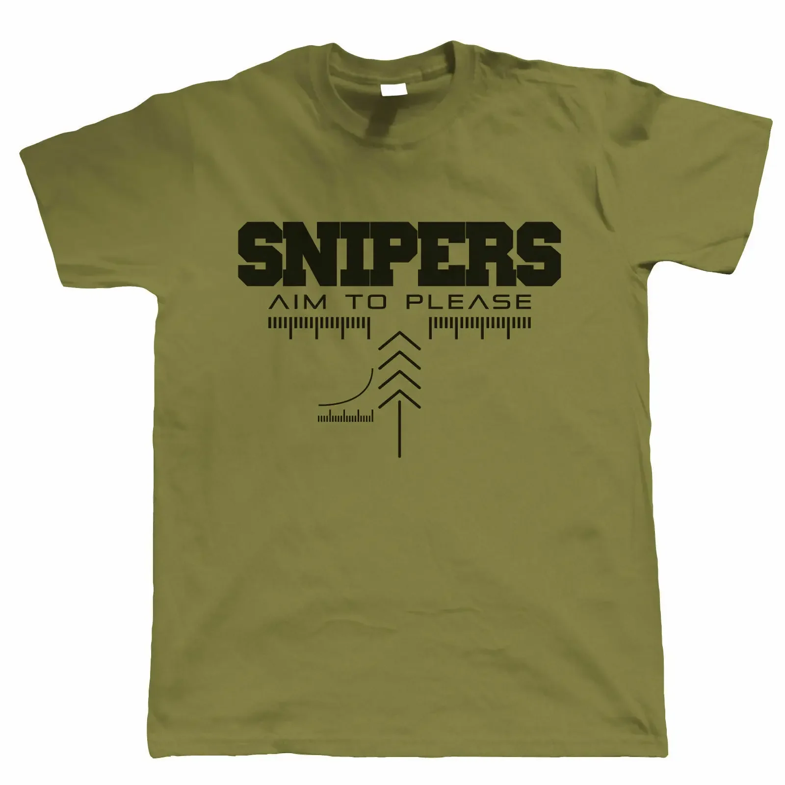 Summer Cotton Short Sleeve O-Neck Mens tees New S-5XL Snipers Aim To Please. Airsoft or Paintball Gamer T-Shirt men clothing