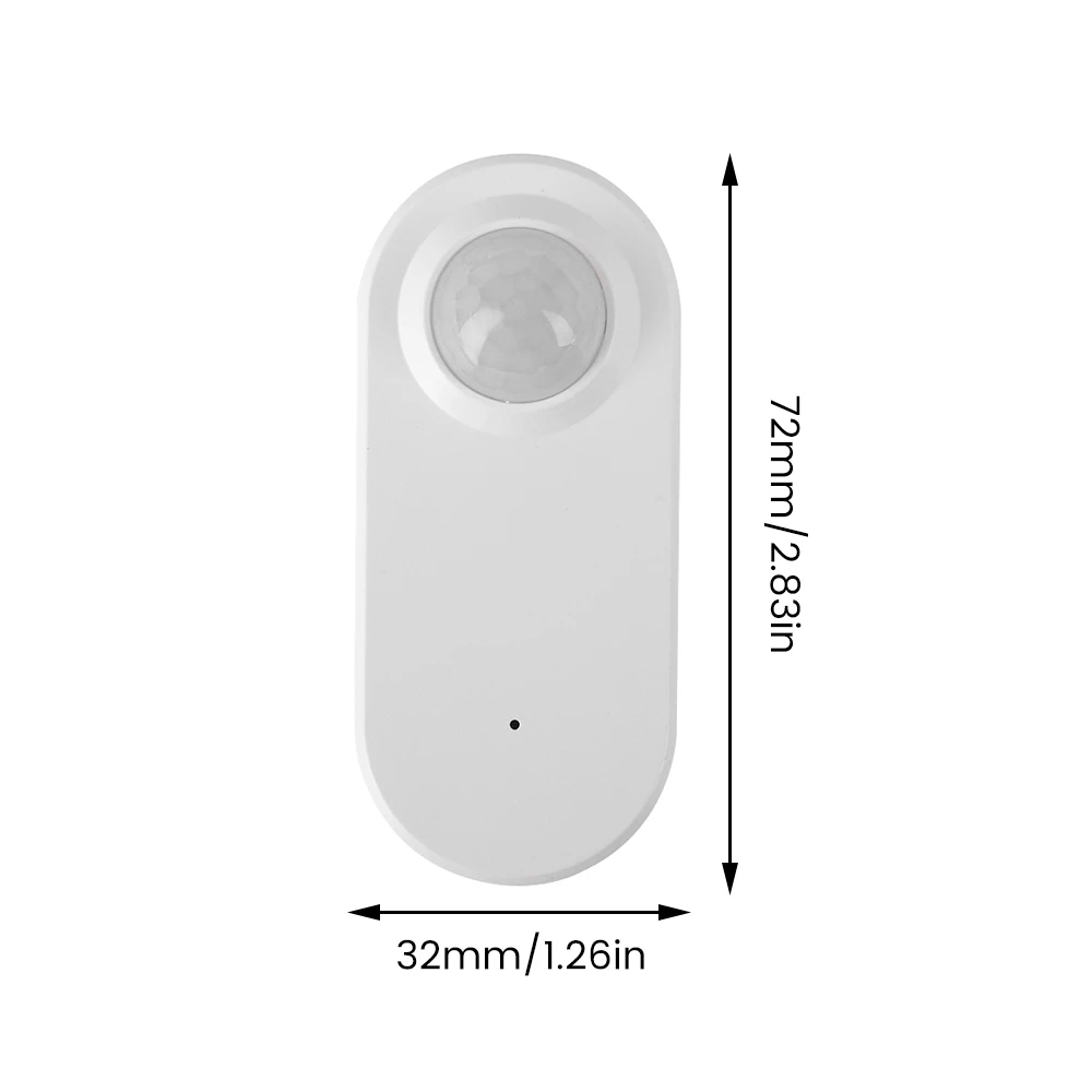 Human Presence Detector Tuya Zigbee Luminance Distance Detection Smart PIR Motion Sensor Support Zigbee 2mqtt Home Assistant