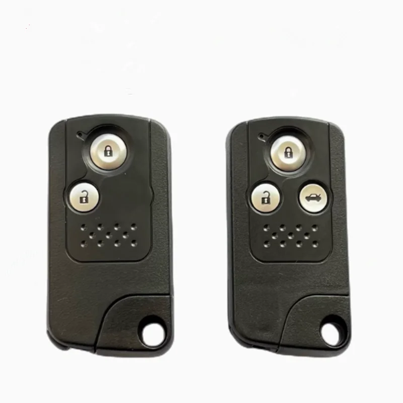 

2pcs New Replacement Smart Remote Key Shell Case Fob 2/3 Button For Honda Civic Accord CR-V Odyssey Smart REMOTE FOB CASE