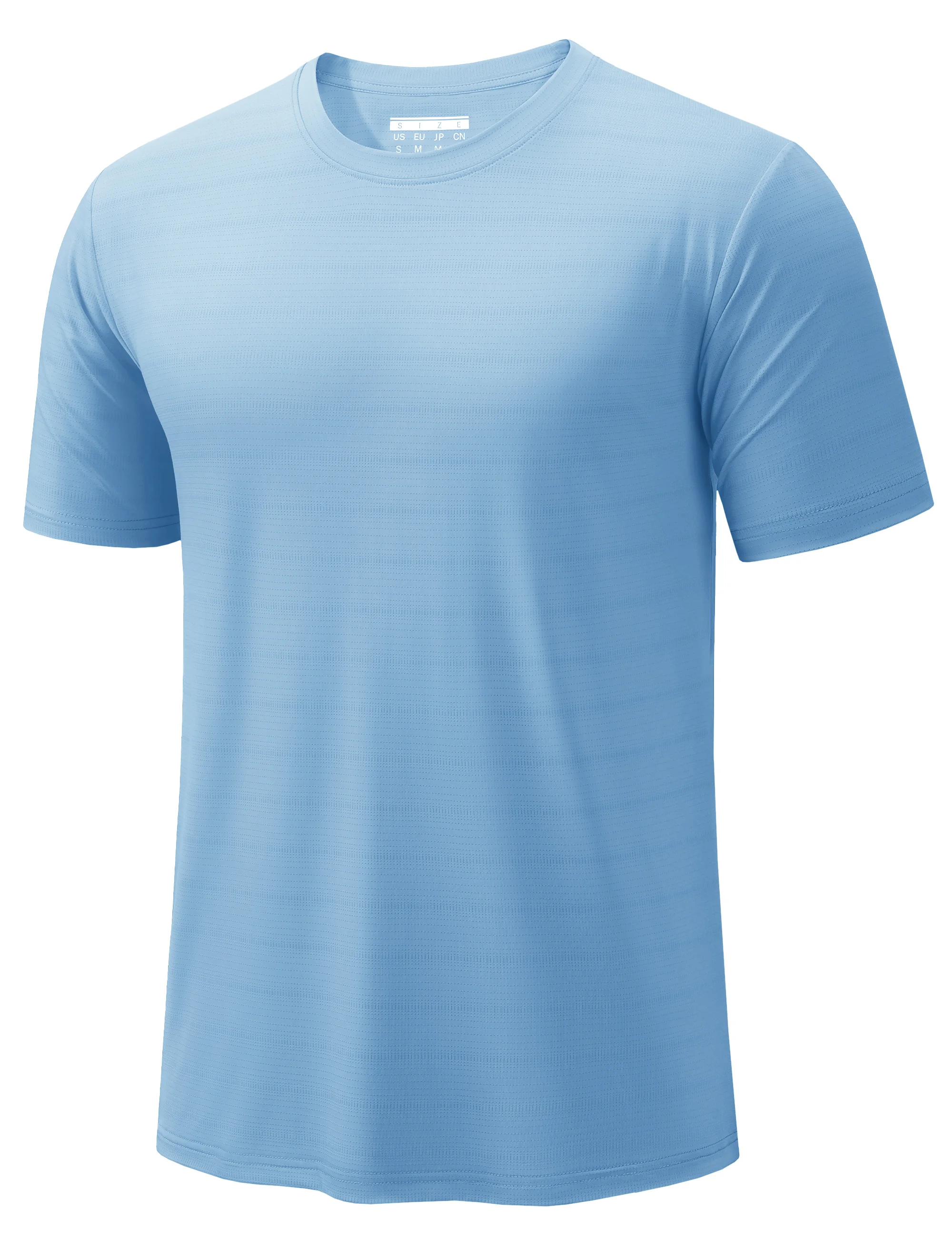 TACVASEN Herren Sport-T-Shirt, schnelltrocknend, atmungsaktives Mesh, Kurzarm-Shirt, feuchtigkeitsableitend, leicht, für Laufen, Workout, Fitnessstudio – Detail 12