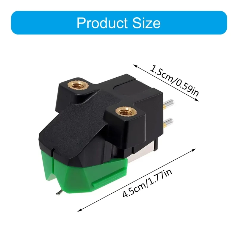 AT-VM95E Cartucho vinilos estéreo magnético 2 acciones Cartucho USB LP120x