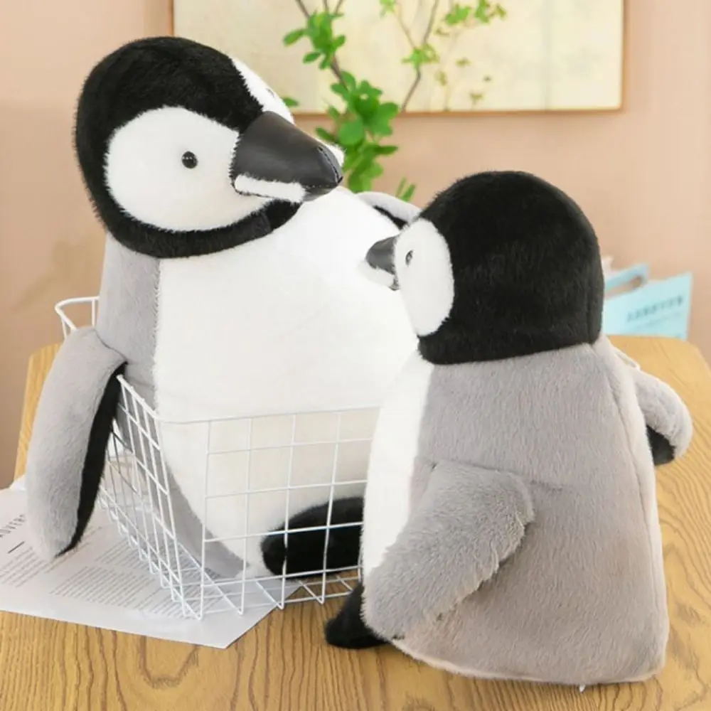 

PP Cotton Simulation Penguin Plush Toy Fluffy Soft Penguin Doll Stuffed Toy Ins Collection Penguin Plush Doll Home Decor