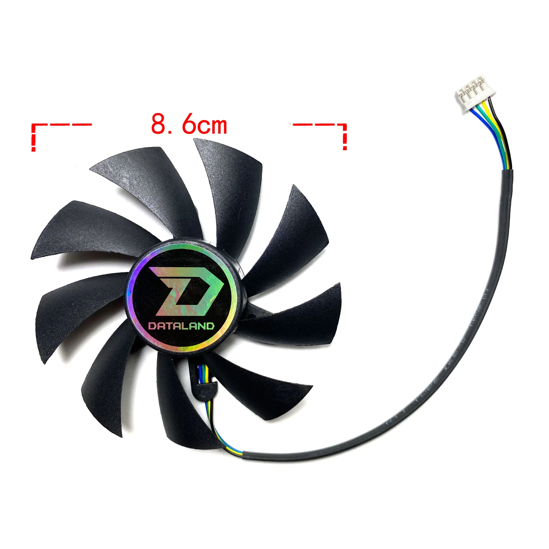 New For DATALAND GeForce R9 270 HD7870 HD7850 OC Graphics Card Replacement Fan