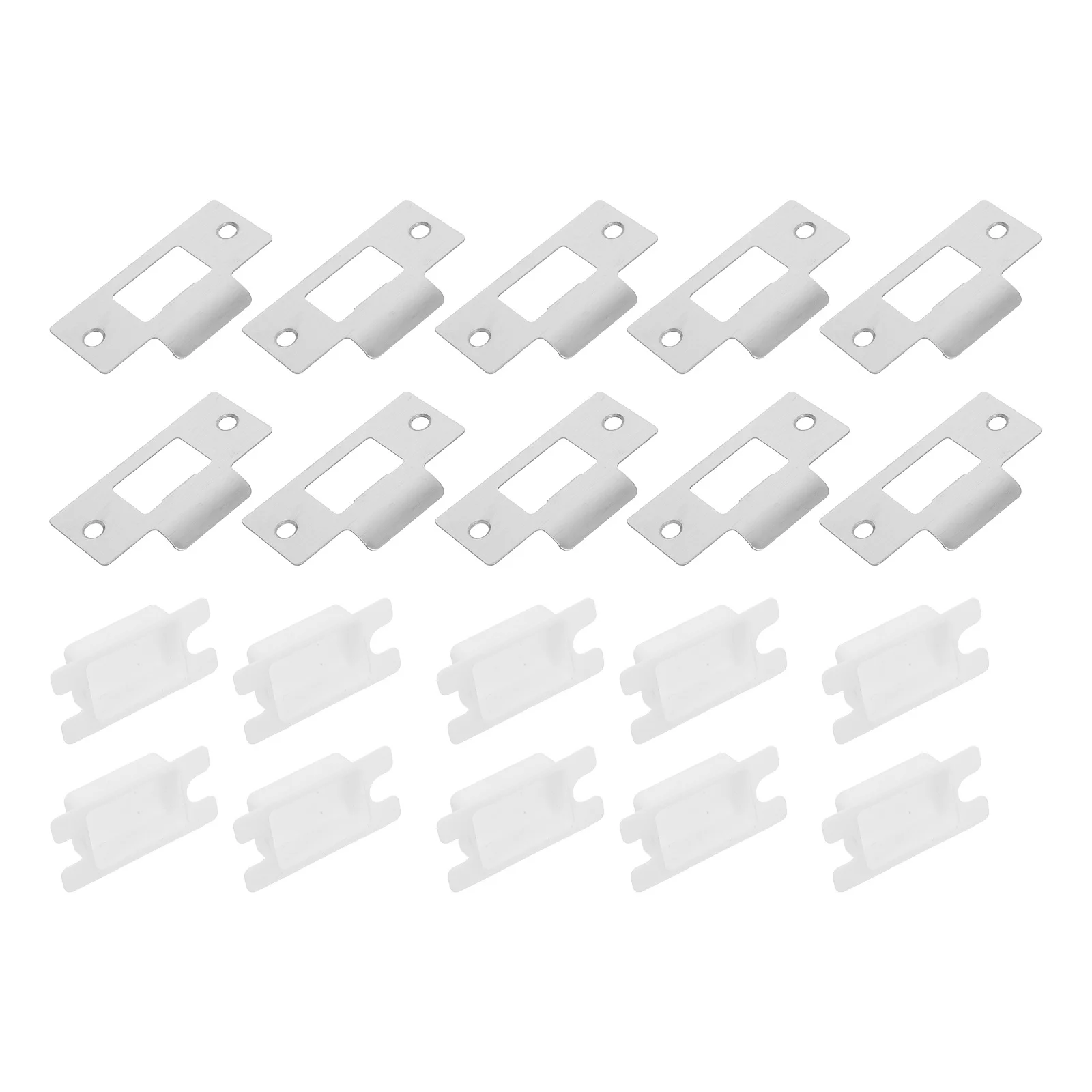 

Latch Strike Reinforcement Security Lock Repair Kit For Bedroom Living Room Study Room Stainless Steel Frame Reinforcement