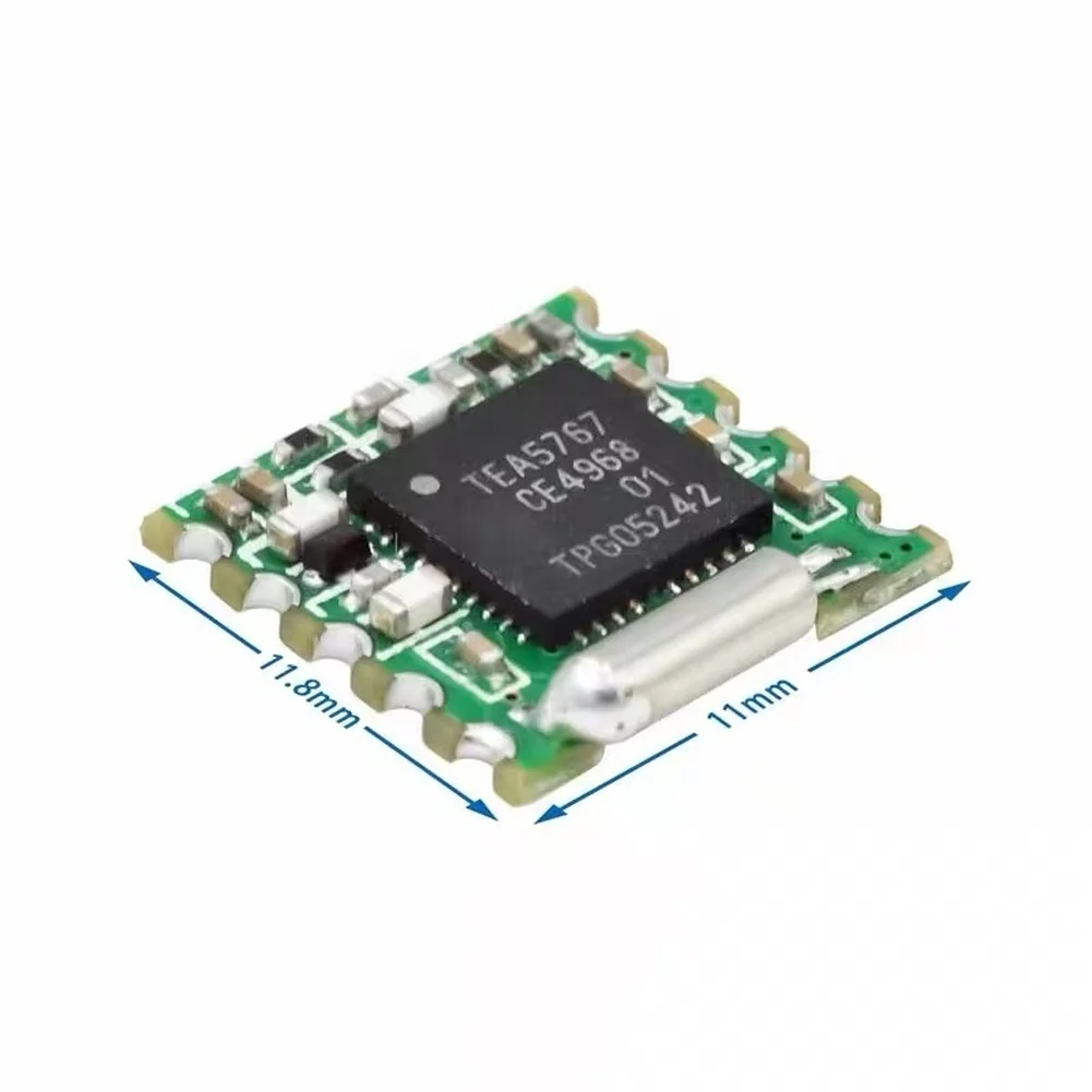 4pcs TEA5767 For fm For Radio Module for Car Audio Systems DIY Projects I2C Controlled Dual Audio Output Compact Size