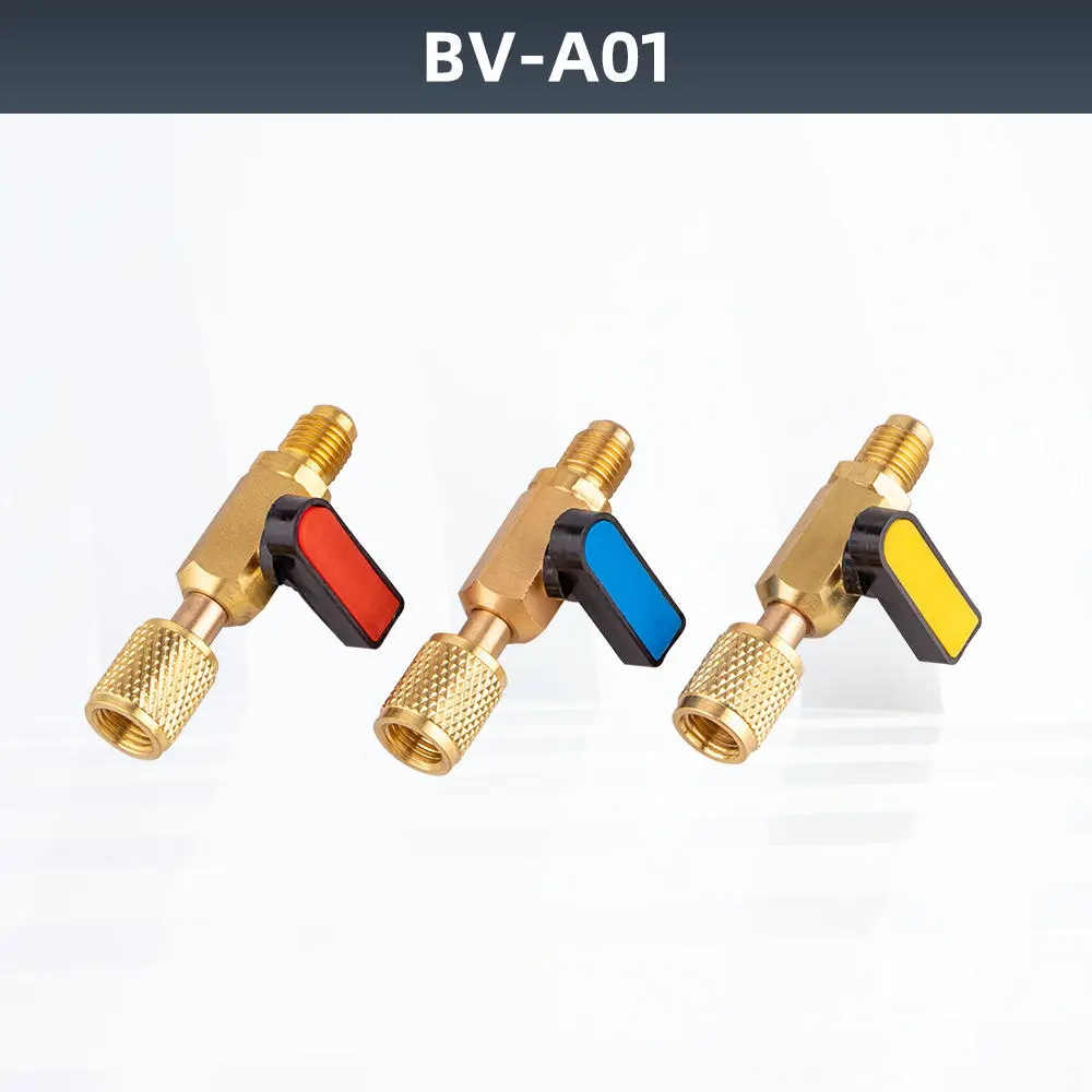 AC Refrigerant Charging Safety Valve For HVAC Air Conditioner Refrigerator R410A R22 Fluoride Injection Repair Tool Kit