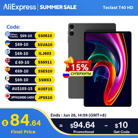 Teclast T40HD Tablet 10.4'' 2000x1200 FHD+ Display 8+8GB RAM 128GB ROM UNISOC T606 Octa Core Android 13 OS Widevine L1 Tablet 4G