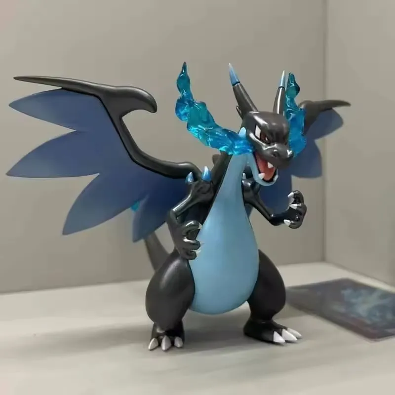 ポケモンフィギュア 11 センチメートル Dragonite フィギュアペット動物魔神スピットファイアリザードンメガ X 置物 Pvc モデルルームデコラおもちゃクリスマス Fo