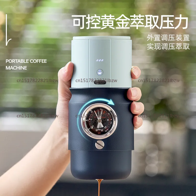 Portable Coffee Maker Small Home Espresso Electric Office Outdoor Camping