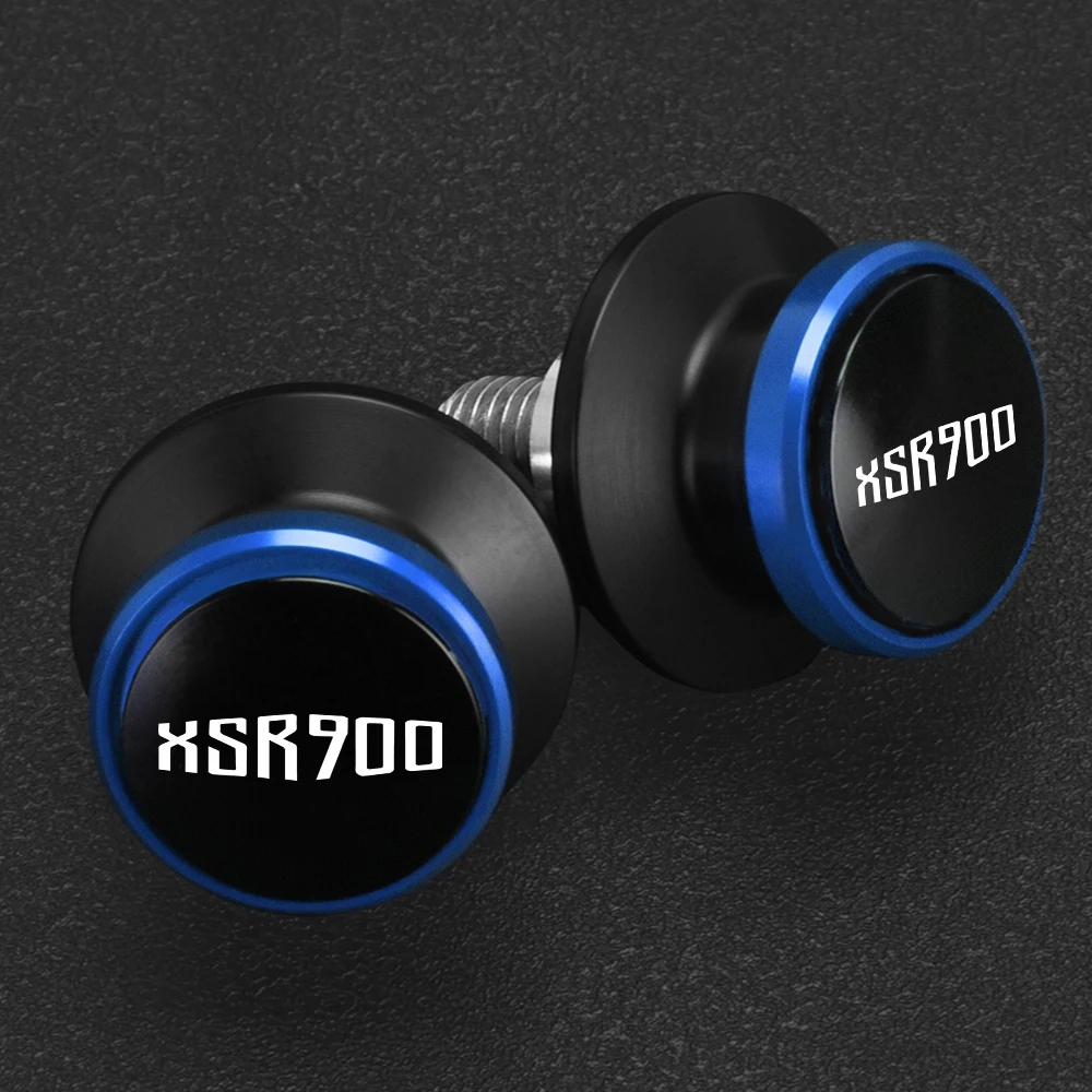 

For Yamaha XSR900 XSR 900 2016-2021 2022 2023 2024 2025 2026 Motorcycle Accessories 6MM Swingarm Spools Stand Screws Sliders