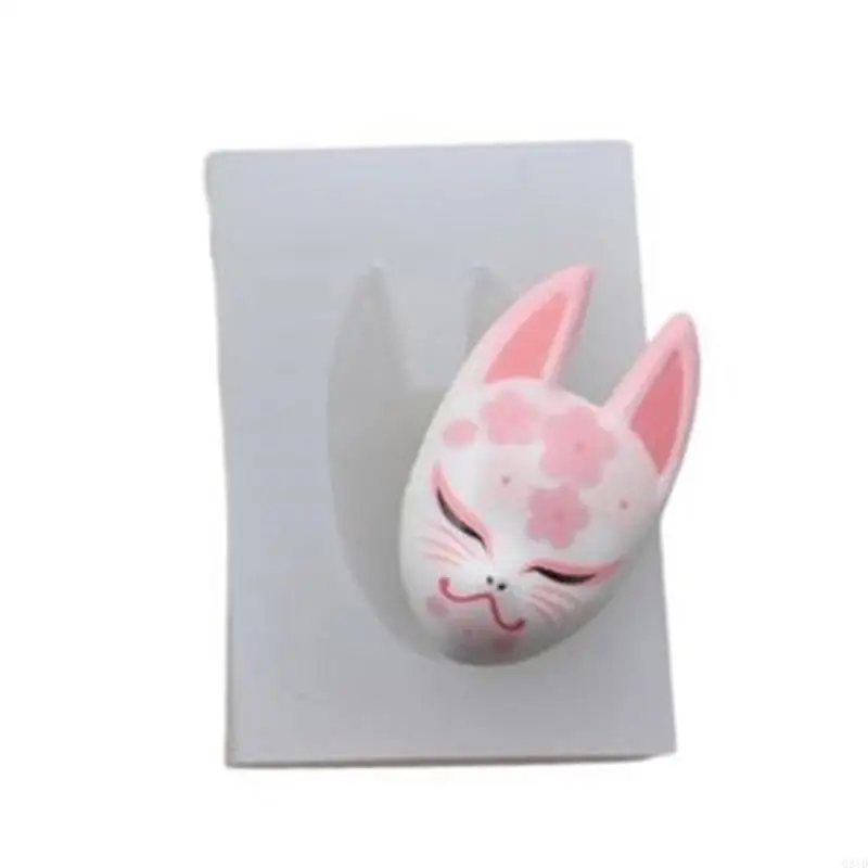 Lowrie Mask Sculpture Keychains Jewelry Resin Mould for Handicraft Enthusiats