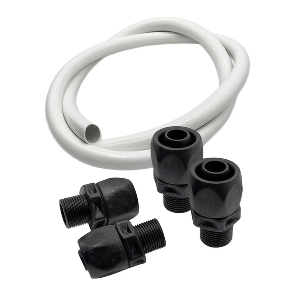 353020 6ft Pool Booster Pump Hose Kit Replacement For Booster Pump Automatic Pool Cleaners Hose With 3/4'' Threaded Adapter