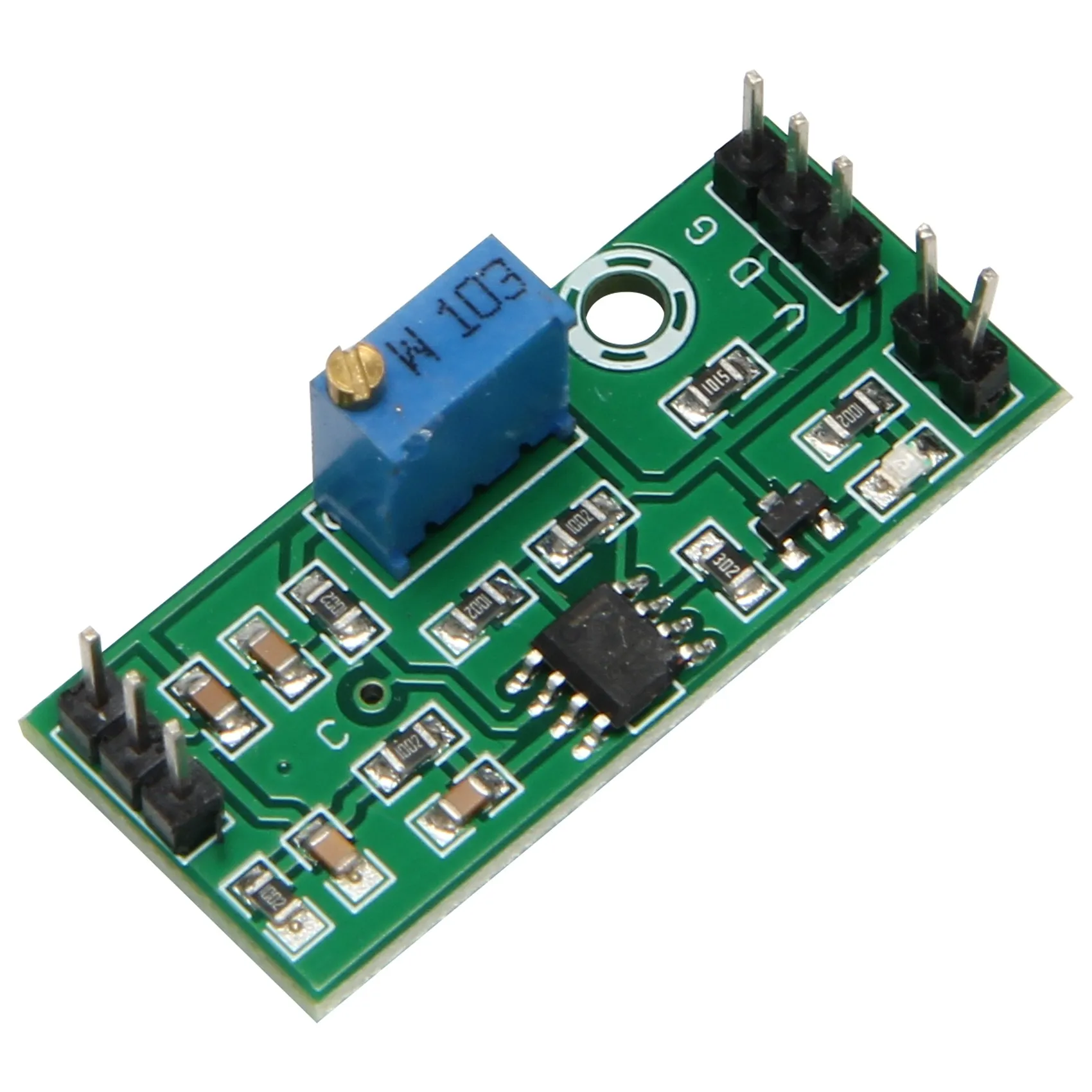 

AED7-3Pcs LM393 3.5-24V Voltage Comparator Module With LED Indicator High Level Output Analog Comparator Control
