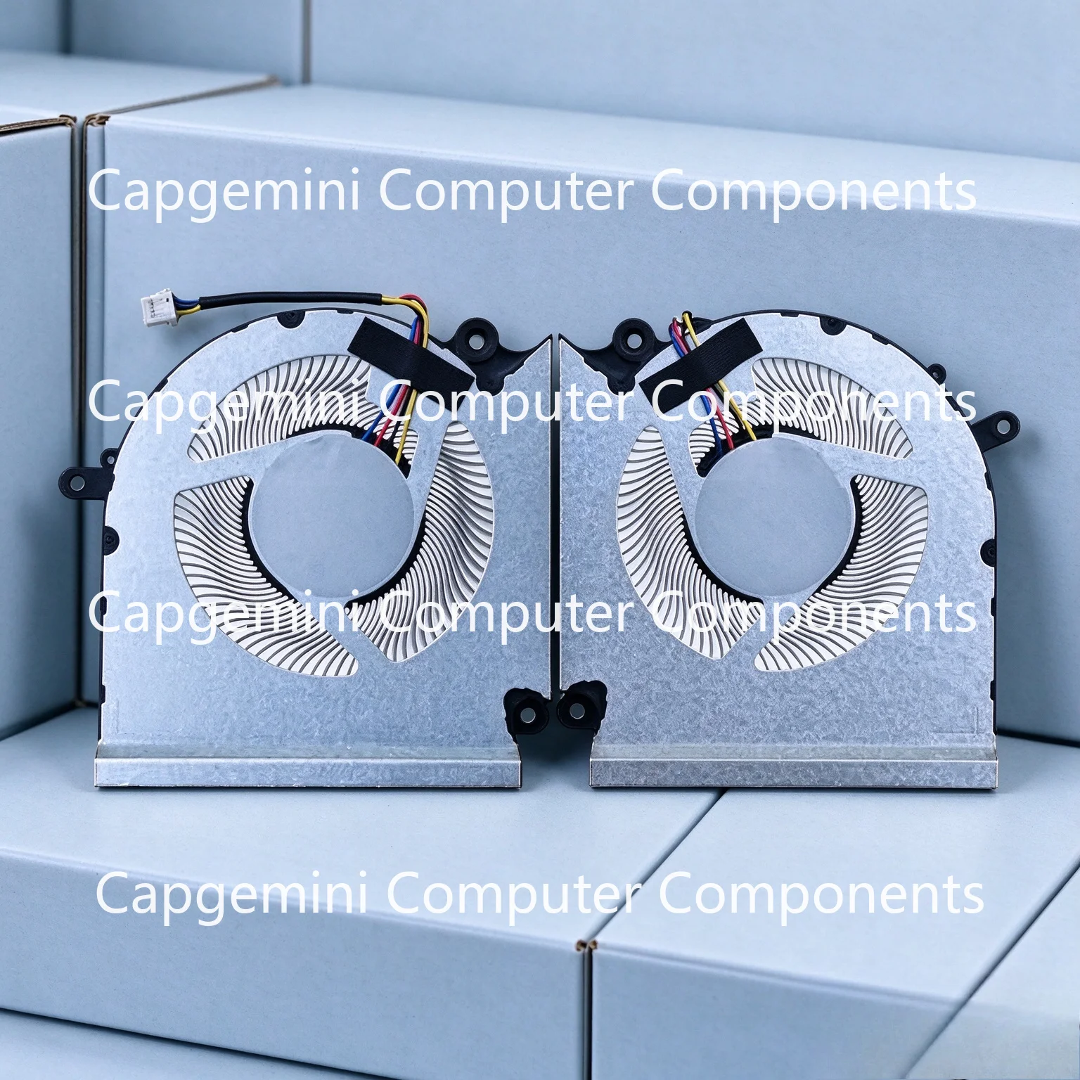 For Vector 16 HX AI A2X MS-15M3 15M4 Laptop CPU GPU Cooling Fan 12VDC 0.6A PABD1A010SHR N538 PABD1A010SHL N539 New