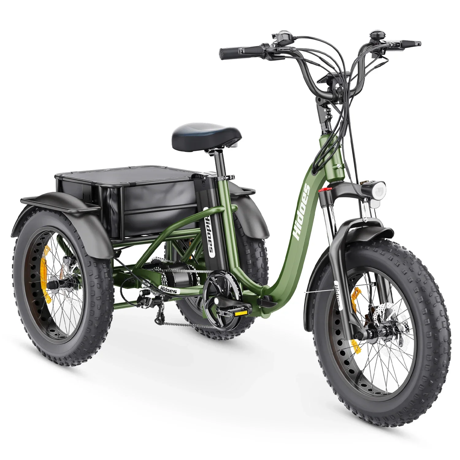 Fat Tire Electric Tricycle Bike Three Wheels Electro Adult Cargo Electric Tricycle Bike 3-Wheel Electric Bicycle For Handicapped