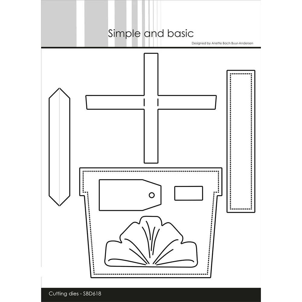 

New XL Present Metal Cutting Dies Cut Die Mold Craft Decoration Embossing Scrapbook Template DIY Greeting Card Handmade