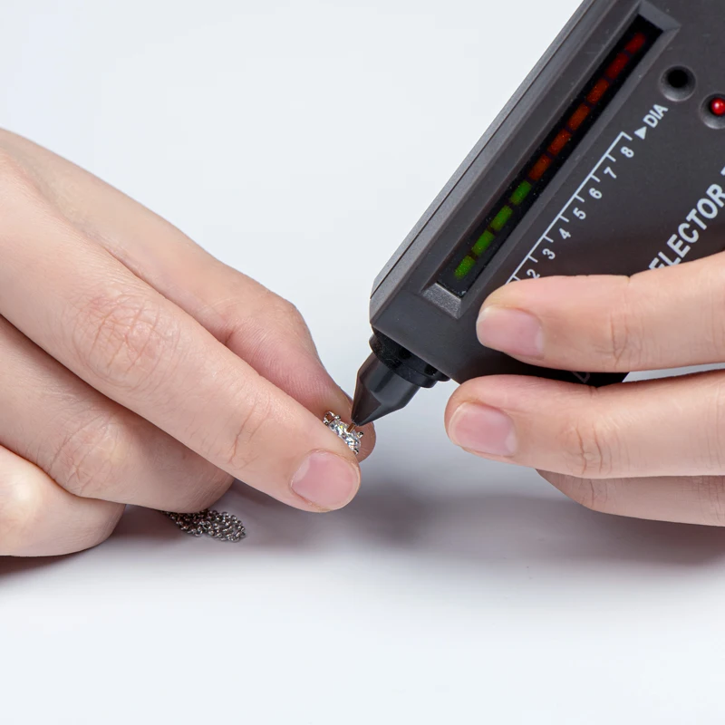 Vonkende 1CT 2CT 3CT D VVS1 Moissanite hanger Solitaire ketting dames 100% echt zilver 925 ketting met gecertificeerd sieraden cadeau