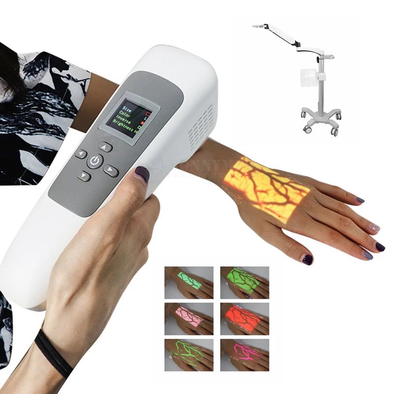 

SY-G090S Handheld vein viewer Infrared Human Facial body and Veterinary Portable vein finder ditecteur de vein finder