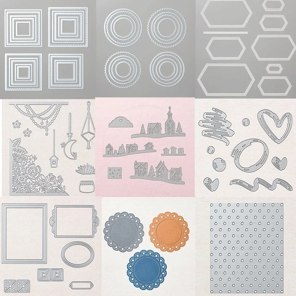 Gebürstete Formen Metall Stanzformen Valentinstag Prägung gestanzt für DIY Kartenherstellung Scrapbooking Bastelbedarf