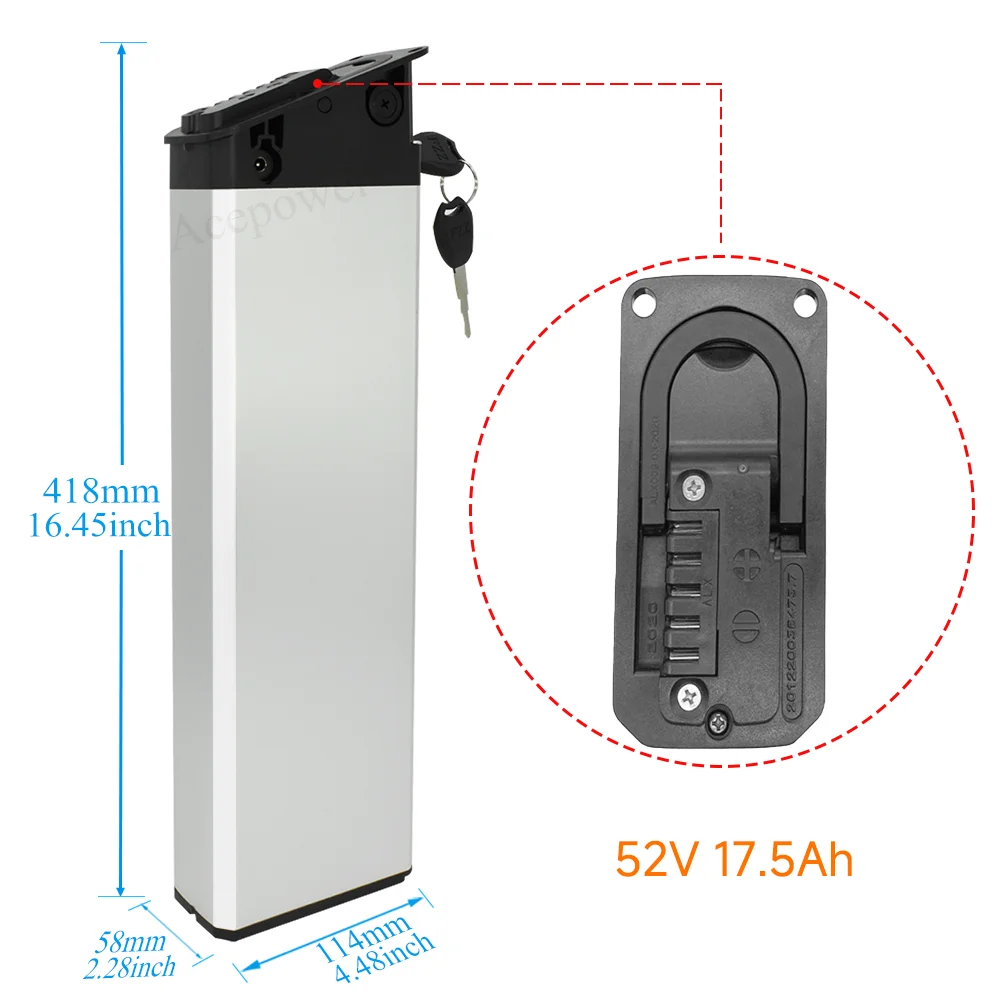 Voor MATE X MATE City Fusion Elektrische Fiets Batterij 36V 13Ah 17.5Ah 48V 17.5Ah Batterij voor MATE X MATE Stad Vervangende Batterij
