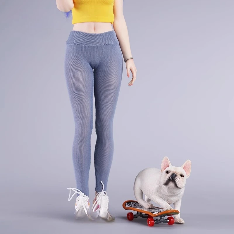 

JXK масштаб 1/6, имитация бульдога, скейтборд ручной работы, модель боевого щенка для 12 дюймов, фигурки, орнамент, животные, подарки