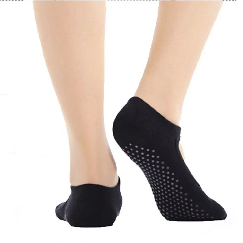 

Sports Ankle Antibacterial Anti-slip Pilates Sock Dacing Sport Cotton Ballet Yoga Socks Barre