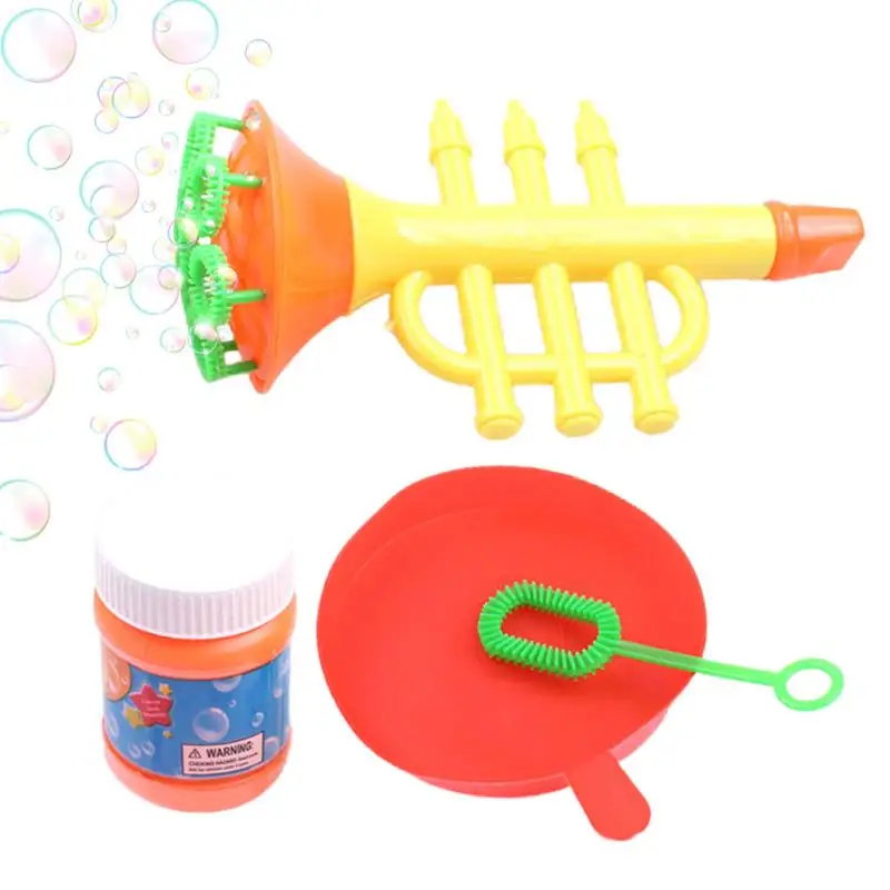 

Bubble Blower Wand Multi-head Outdoor Bubble Wands Saxophone Trumpet Shape Kids Funny Educational Toys For Garden Wedding Yard