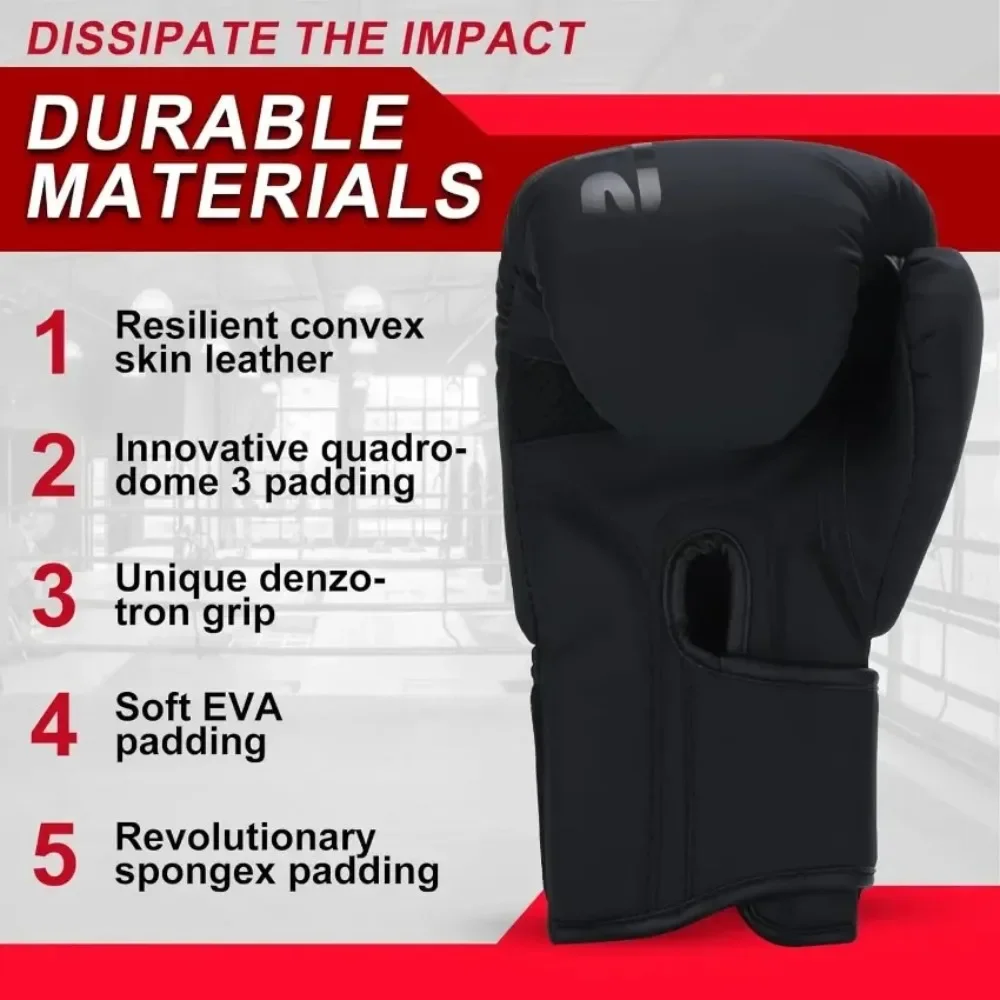 1 زوج قفازات الملاكمة للرجال والنساء المهنية ساندا التدريب الرمل الملاكمة التايلاندية القتال الكبار قفازات القتال الحرة