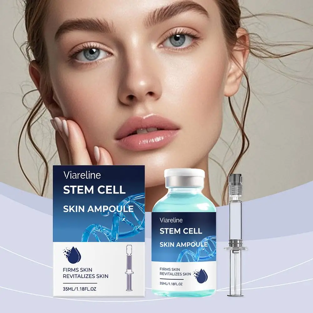 Ampollas de esencia revitalizante de 35ML para el rostro, suero facial con ácido hialurónico, hidratante profundo, reafirmante, cuidado de la piel, mejora las líneas finas