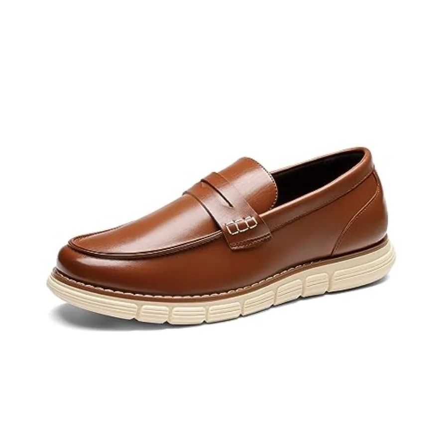 

Men's Casual Dress Shoes Slip-on Lightweight Penny Loafers EZFlex GlideBreeze