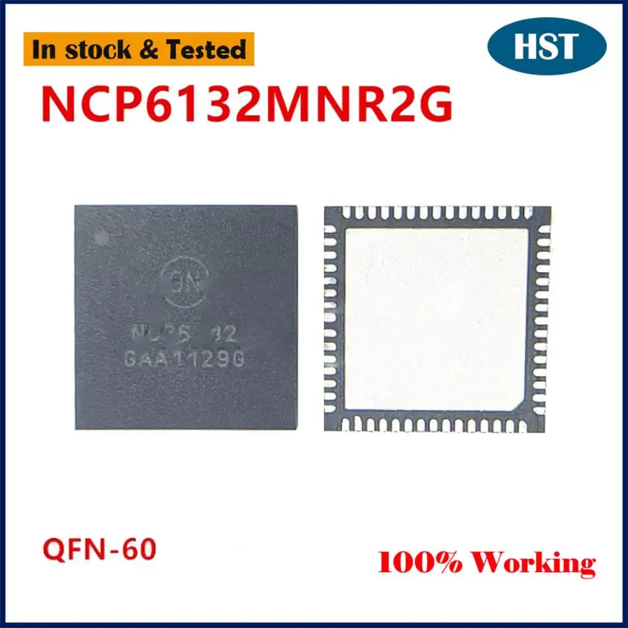 5PCS/LOT New NCP6132 NCP6132B NCP6132A NCP6132MNR2G NCP6153 QFN60 IC Chip