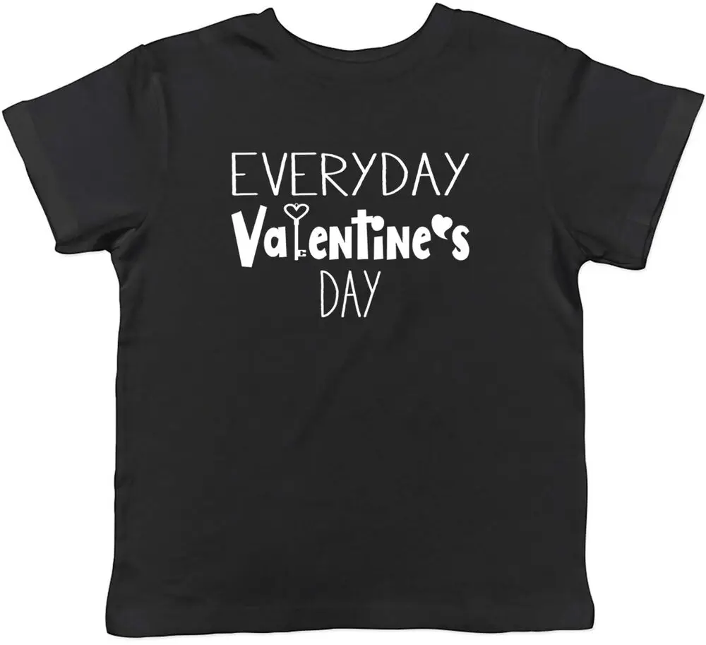 

Everyday Valentine's Day Childrens Kids T-Shirt Boys Girls High Quality 100%Cotton Short Sleeve