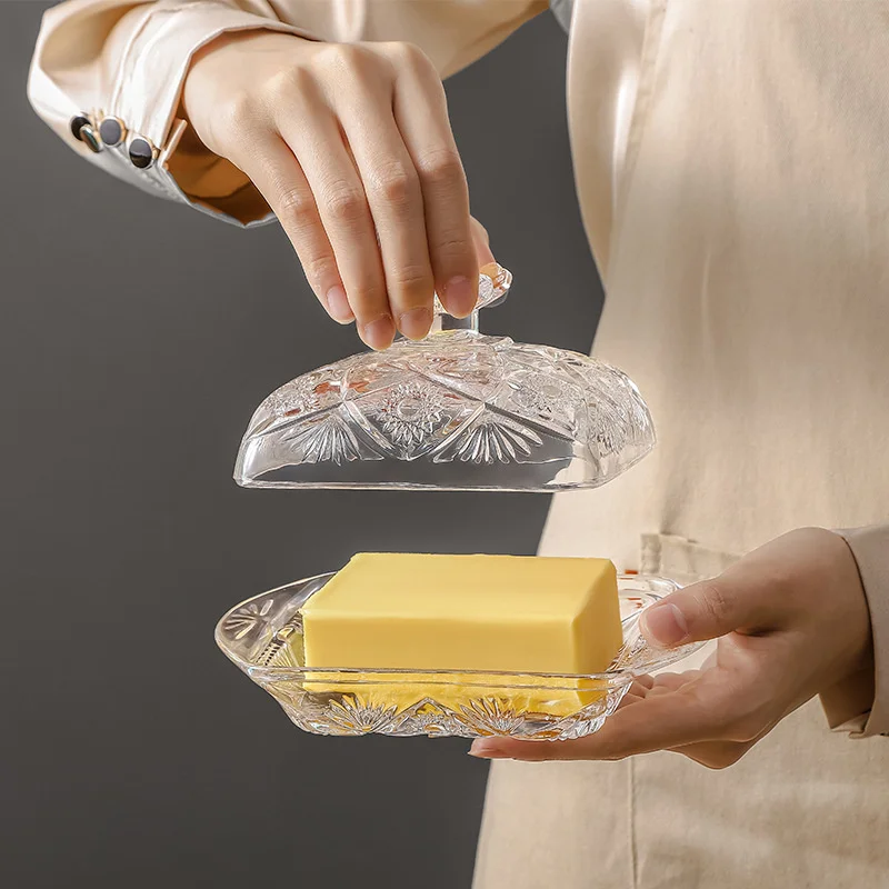 Glass Butterfly Butter Dish (Canada Only) 3