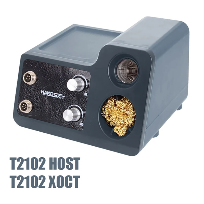 Only T12 Soldering Station Host, OLED Digital Adjustment Heat Guns Auto Sleep Micro Electronic Cellphone Repair Welding Tools