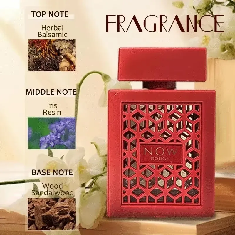 100ml NOW Arabian Best-selling Perfume for Men and Women Long-lasting Fragrance Loose Powder Body Fragrance To Cover Odor