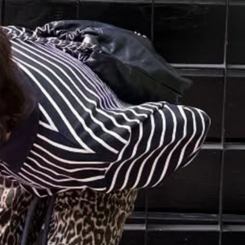 

Винтажные женские лоскутные топы с воротником с лацканами, повседневные свободные футболки в полоску с длинными рукавами и принтом, блузки