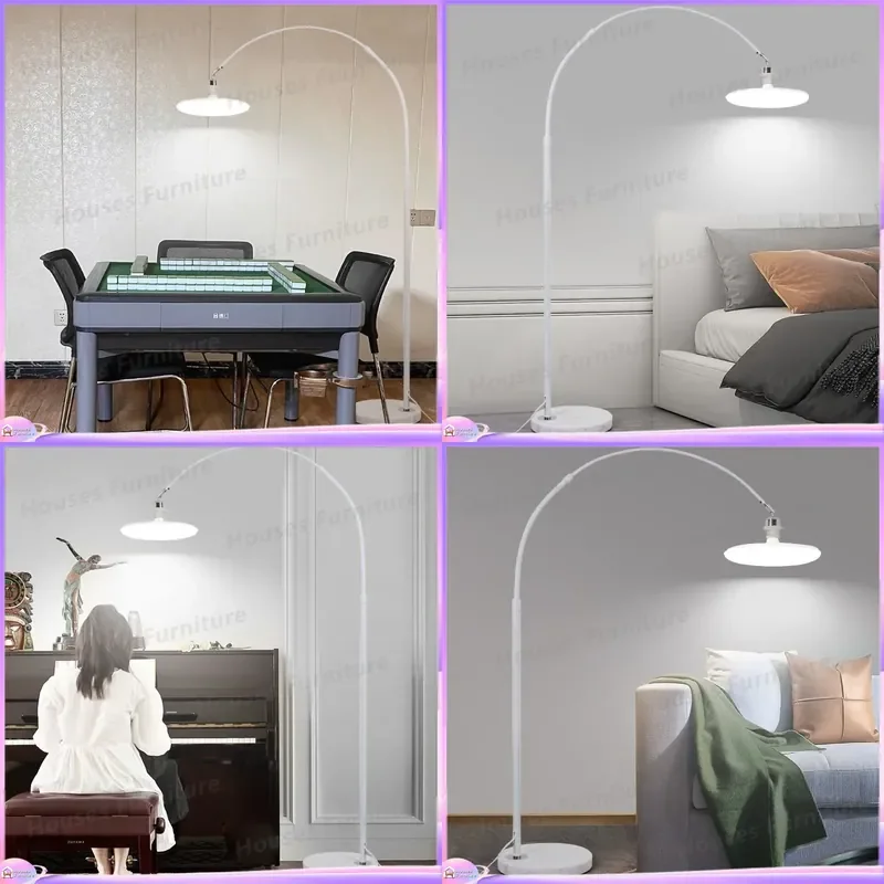 For Nordic Floor Lamp Modern Simple Standing Light Luxury Living Room Bedroom Reading Eye Protection Decorative Tall Lights
