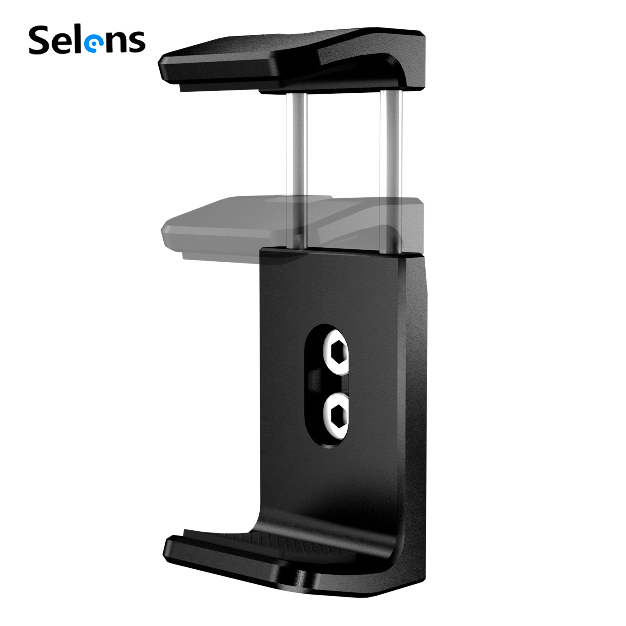 

Selens Mobile Power Clip Монтажный кронштейн для мобильного телефона Зажим Держатель Power Bank с отверстием для винтов 1/4 дюйма для вспомогательного оборудования