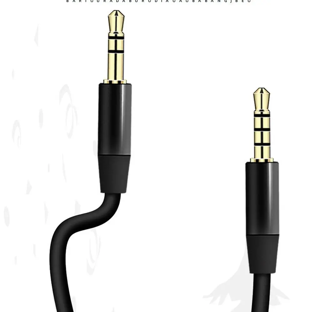 3.5mm z męskiego na męskie Aux kabel Audio Pro 3.5 Jack mikrofon przewód AUX samochodowe Stereo Adapter do słuchawek