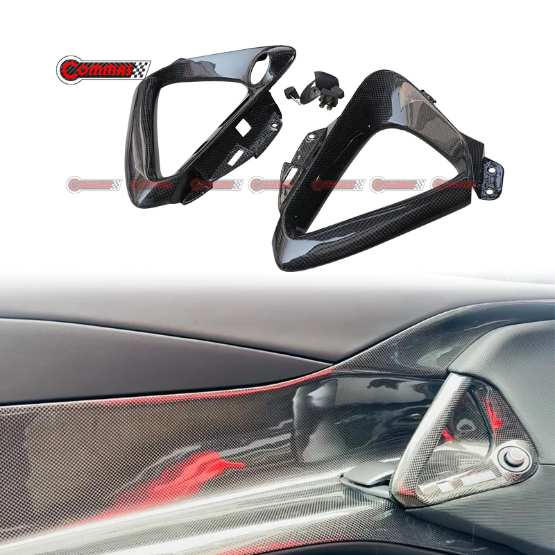 

Great Quality Dry Carbon Fiber Automobile Interior Car Door Handle for Ferrari 812 OEM Style