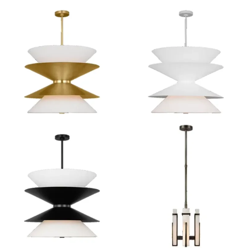 Nordic Modern Designer Creative Art Metal Chandelier Ceiling Light for Bar Living Room Dining Room Decoration